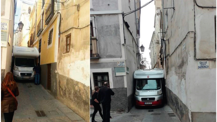 Caravana-atrapada-en-Melchor-Cano